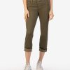 Clothing Kut from the Kloth | Amy Mid Rise Crop Straight Leg Tree