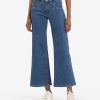 Fit Kut from the Kloth Meg Wide Leg | Meg Mid Rise Wide Leg (Movement Wash) Movement W/Medium Base Wash