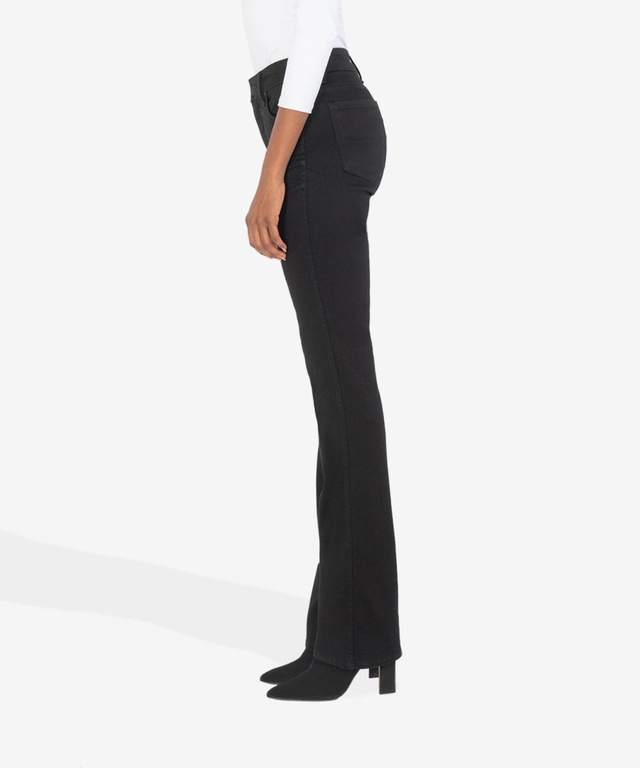 Fit Kut from the Kloth Natalie Boot Cut | Natalie High Rise Fab Ab Bootcut Black