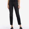 Denim Kut from the Kloth | Racheal High Rise Fab Ab Mom Jean Black