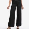 Denim Kut from the Kloth | Meg High Waist Ankle Wide Leg Jeans Black