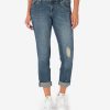 Denim Kut from the Kloth | Catherine Mid Rise Boyfriend