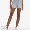 Fit Kut from the Kloth Jane High Rise Short | Jane High Rise Short (Encourage Wash) Encourage W/Medium Base Wash