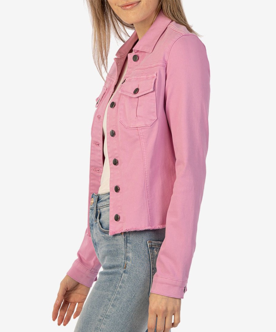 Clothing Kut from the Kloth | Kara Denim Jacket Lavender