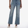 Denim Kut from the Kloth | Kelsey High Rise Fab Ab Ankle Flare (Comprehensive Wash) Comprehensive W/Medium Base Wsh