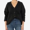 Clothing Kut from the Kloth | Emmy Cardigan Hoodie Black