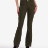 Fit Kut from the Kloth Ana Flare | Ana High Rise Flare Dark Olive