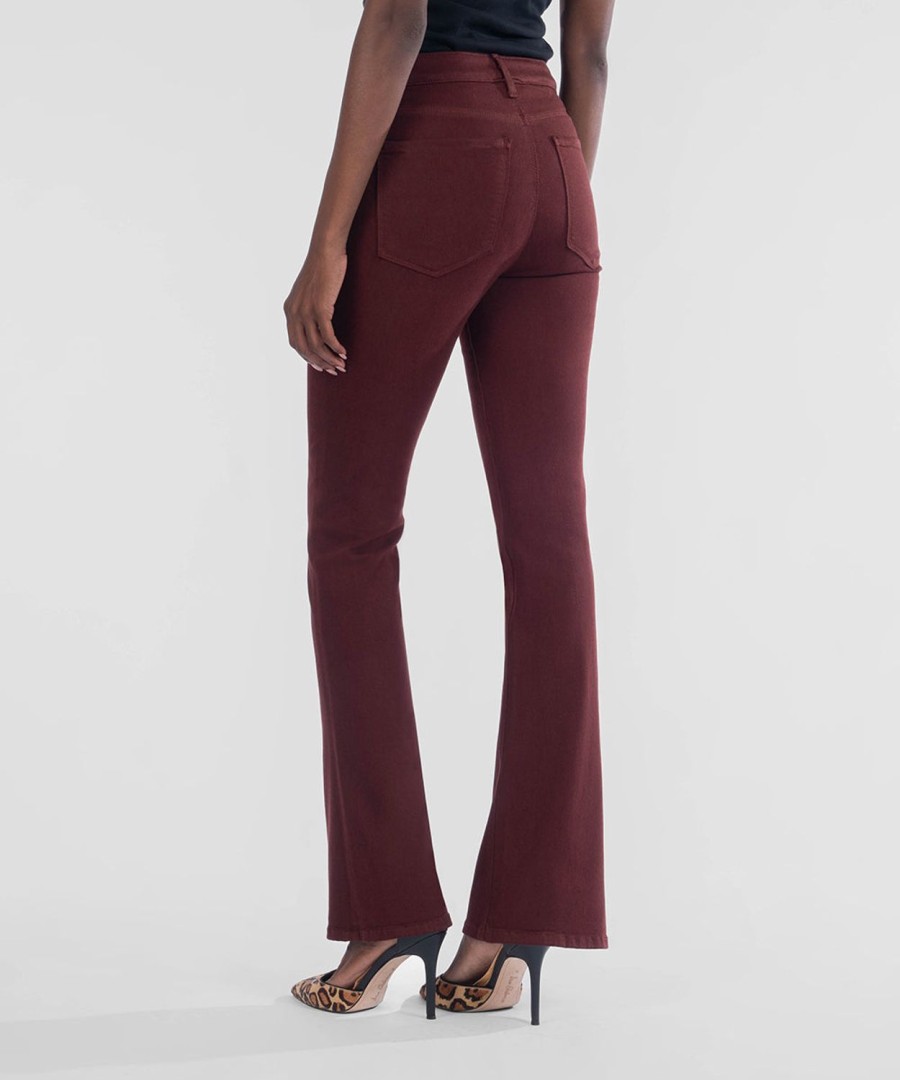 Fit Kut from the Kloth Ana Flare | Ana High Rise Fab Ab Flare, Exclusive Jam