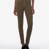 Fit Kut from the Kloth Diana Relaxed Fit Skinny | Diana Mid Rise Relaxed Fit Skinny Thyme