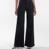 Denim Kut from the Kloth | Isabel High Rise Flare Trouser Black