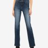 Fit Kut from the Kloth Natalie Boot Cut | Natalie High Rise Fab Ab Bootcut Monument W/Dk Stone Base Wash