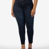 Fit Kut from the Kloth Diana Relaxed Fit Skinny | Diana High Rise Fab Ab Skinny, Plus Beloved W/Euro Base Wash