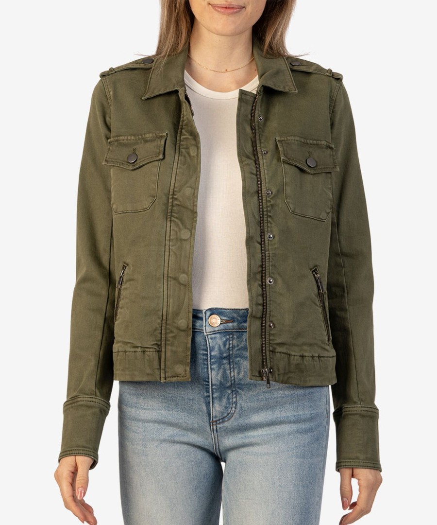 Clothing Kut from the Kloth | Amanda Utility Jacket Tree