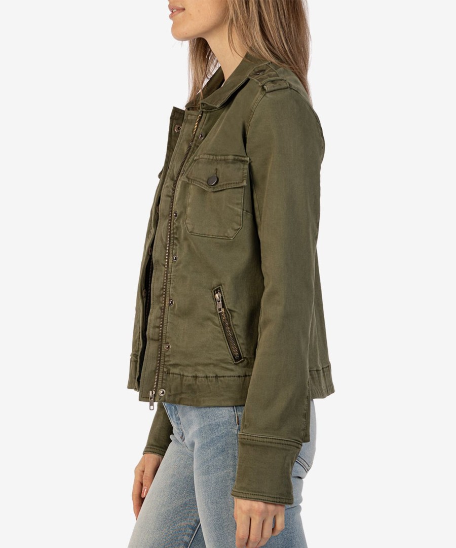 Clothing Kut from the Kloth | Amanda Utility Jacket Tree