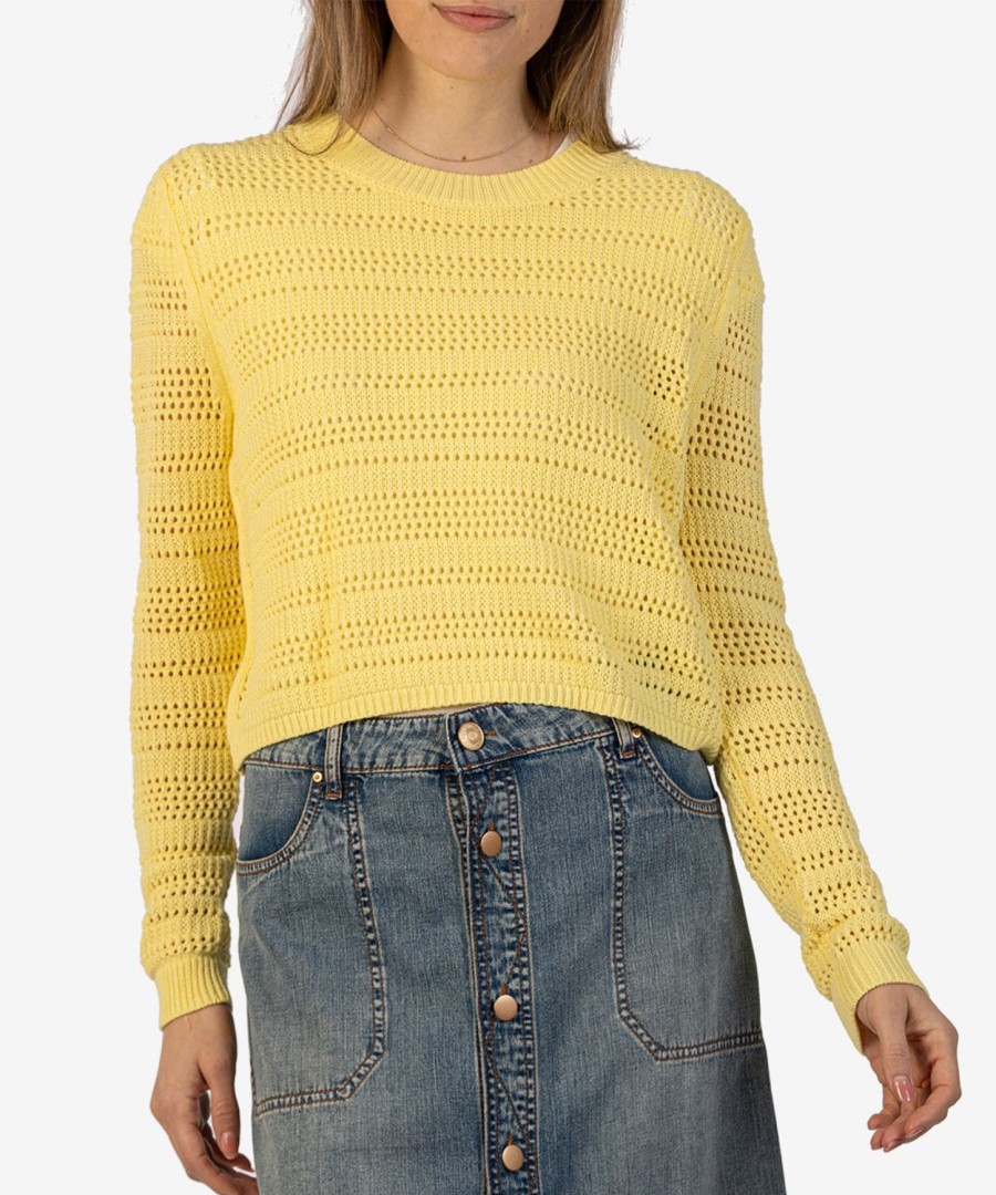 Clothing Kut from the Kloth | Portia Knit Sweater Sunshine