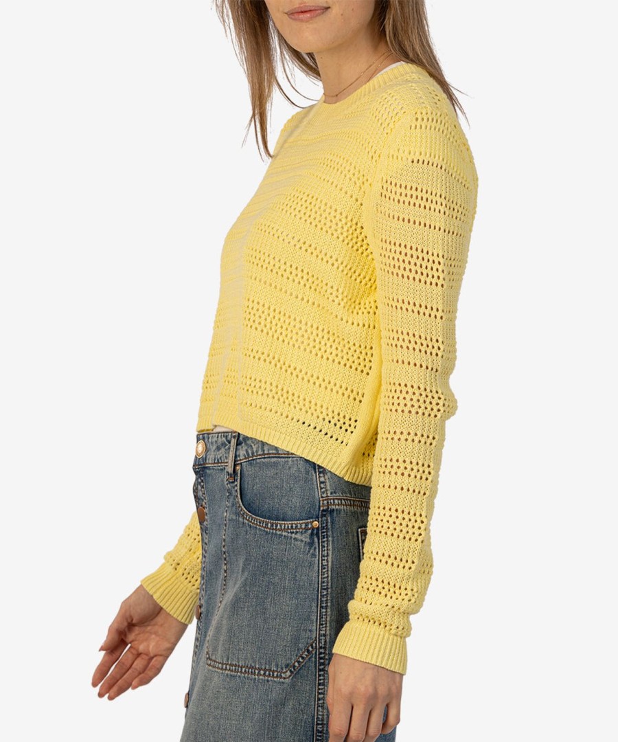 Clothing Kut from the Kloth | Portia Knit Sweater Sunshine