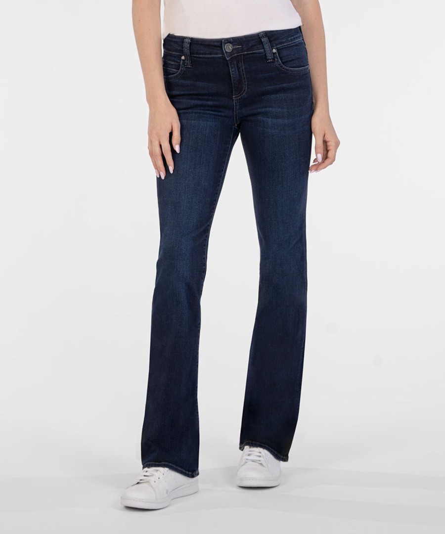 Denim Kut from the Kloth | Natalie Mid Rise Bootcut (Winsome Wash) Winsome W/Euro Base Wash