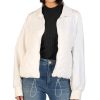 Clothing Kut from the Kloth | Adley Mixed Media Jacket Off White