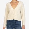 Clothing Kut from the Kloth | Petra Crop Cardigan Ivory