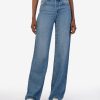 Fit Kut from the Kloth Jodi Wide Straight Leg | Jodi High Rise Wide Leg Pant Medium Wash