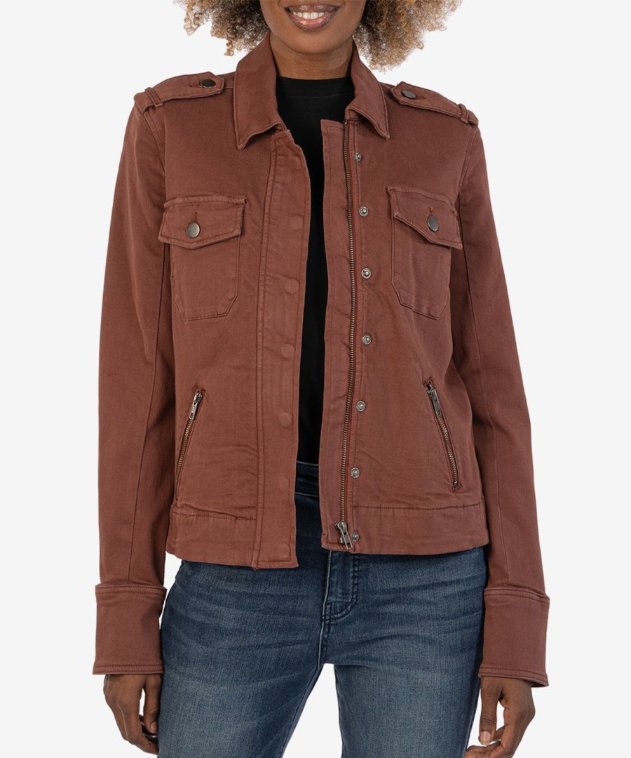 Clothing Kut from the Kloth | Amanda Utility Jacket, Exclusive ( ) Nutmeg