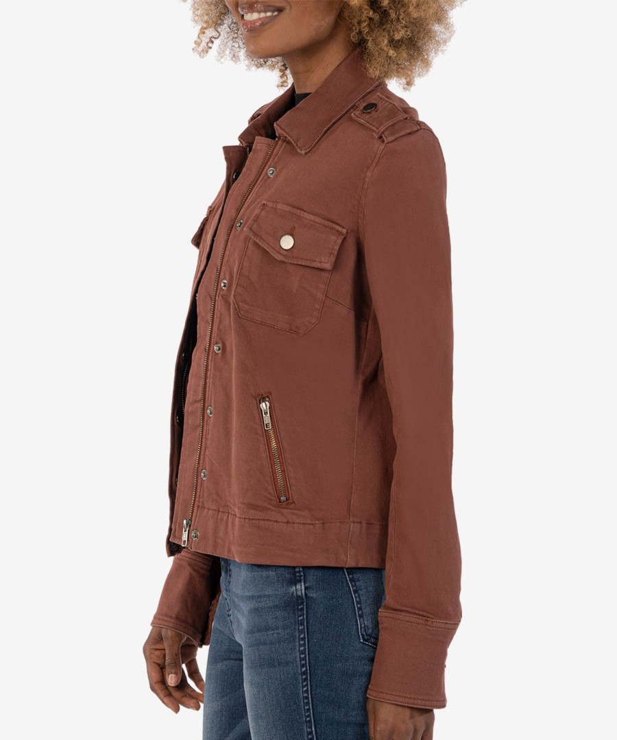 Clothing Kut from the Kloth | Amanda Utility Jacket, Exclusive ( ) Nutmeg