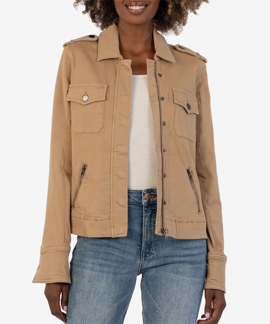 Clothing Kut from the Kloth | Amanda Utility Jacket Cafe