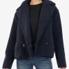 Clothing Kut from the Kloth | Emaline Sherpa Coat Navy