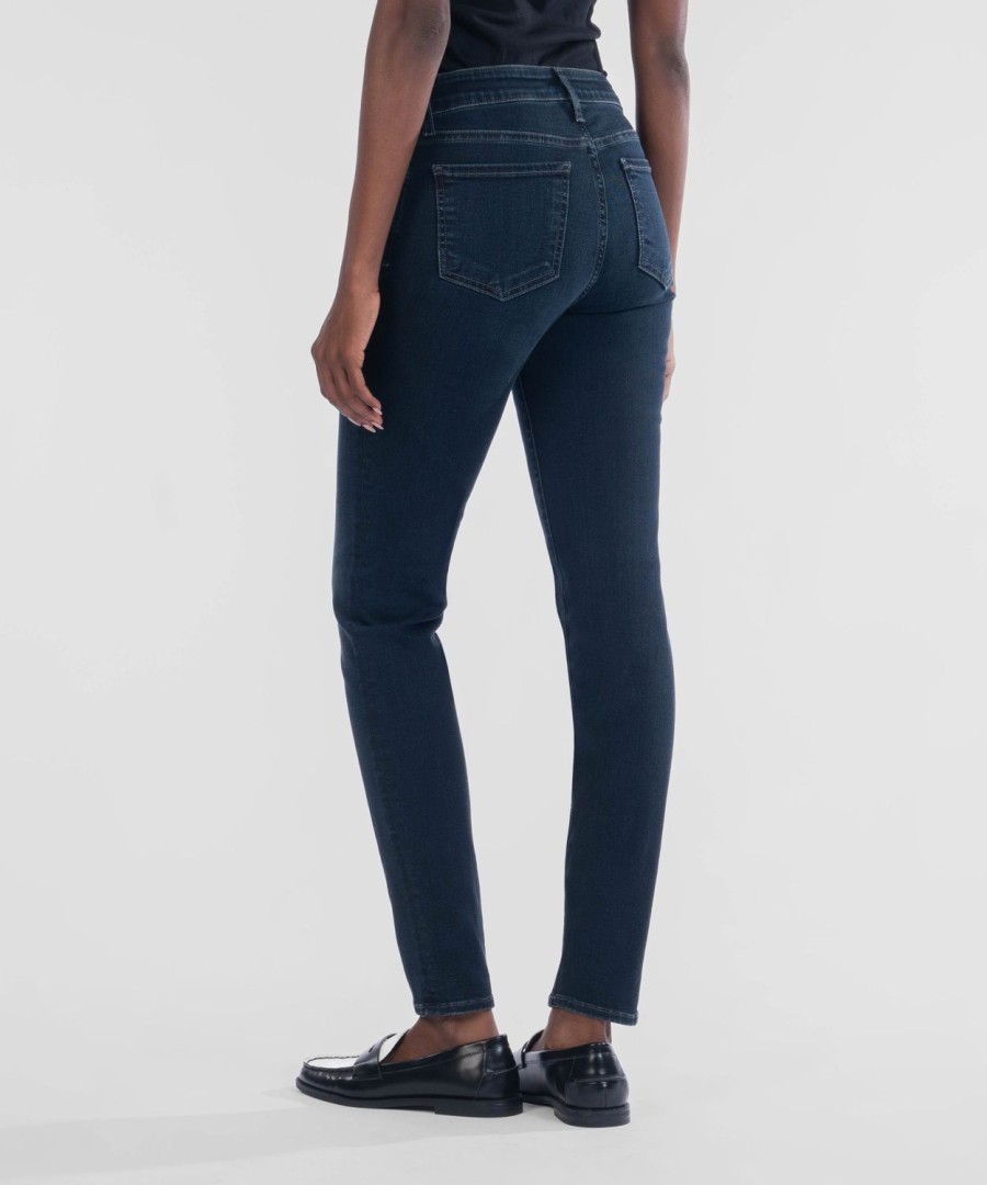 Fit Kut from the Kloth Diana Relaxed Fit Skinny | Diana Mid Rise Skinny, Exclusive Buoyant W/Euro Base Wash