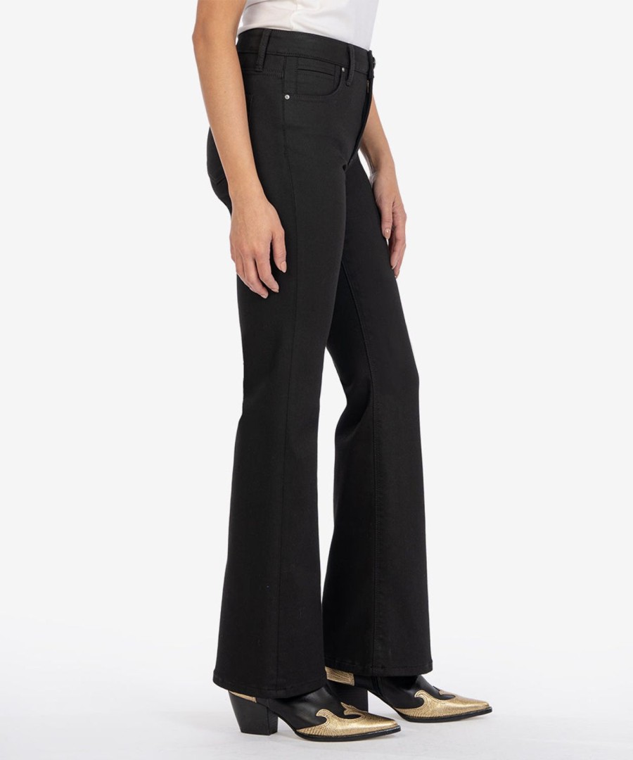 Clothing Kut from the Kloth | Stella Fab Ab High Waist Flare Black