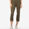 Denim Kut from the Kloth | Amy Mid Rise Crop Straight Leg Tree