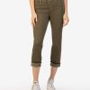 Fit Kut from the Kloth Amy Crop Straight Leg | Amy Mid Rise Crop Straight Leg Tree