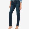 Fit Kut from the Kloth Diana Relaxed Fit Skinny | Diana Mid Rise Skinny, Long Inseam Systematic W/Euro Base Wash