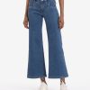 Denim Kut from the Kloth | Meg Mid Rise Wide Leg (Movement Wash) Movement W/Medium Base Wash