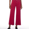 Clothing Kut from the Kloth | Meg High Rise Fab Ab Wide Leg Dragon Fruit