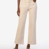 Denim Kut from the Kloth | Charlotte High Rise Fab Ab Culottes Ecru