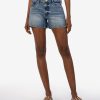 Denim Kut from the Kloth | Jane High Rise Short Distinguished W/Medium Base Wash