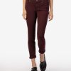 Denim Kut from the Kloth | Catherine Mid Rise Boyfriend, Exclusive Raisin